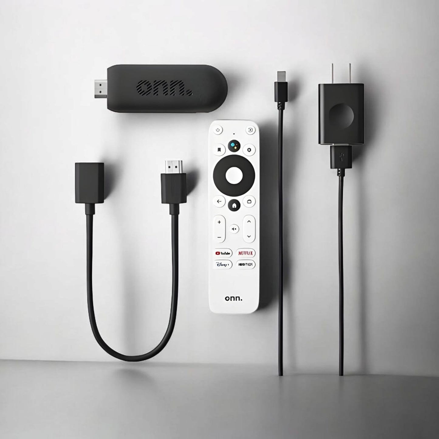 TV Box Android ONN TV Stick | Full HD | Google Assistant | Chromecast Integrado | HDMI
