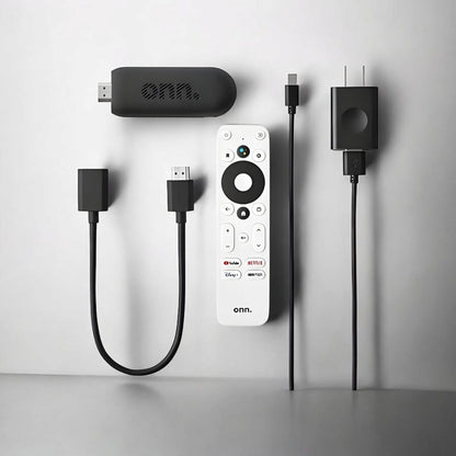 TV Box Android ONN TV Stick | Full HD | Google Assistant | Chromecast Integrado | HDMI